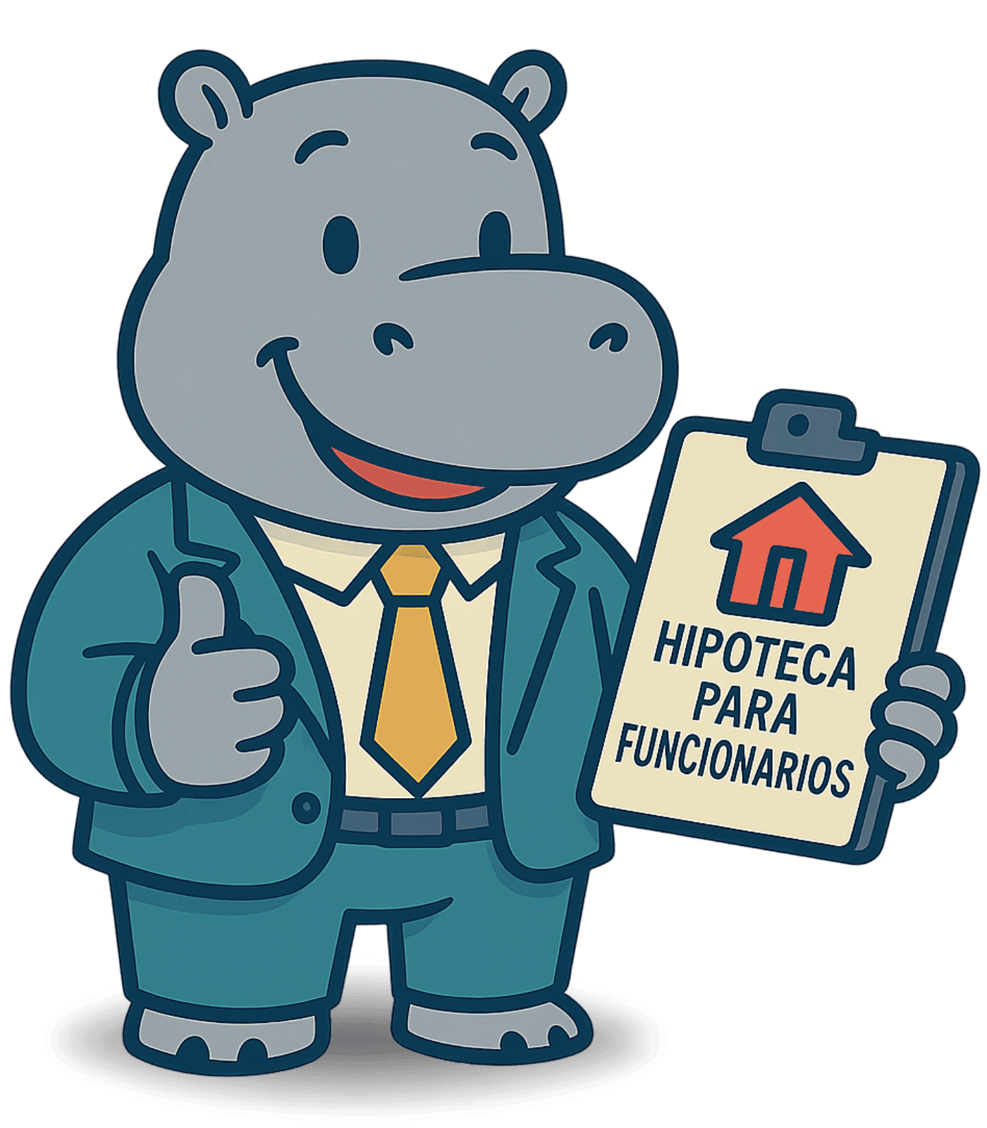 Hipopótamo hipoteca para funcionarios